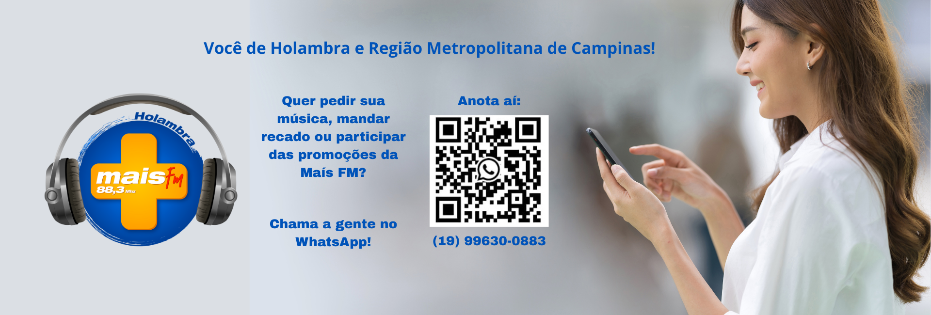 MAIS FM WHATSAPP HOLAMBRA