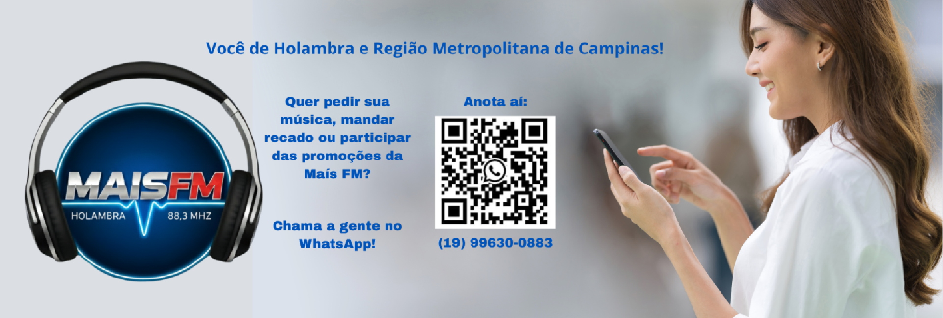 MAIS FM WHATSAPP HOLAMBRA