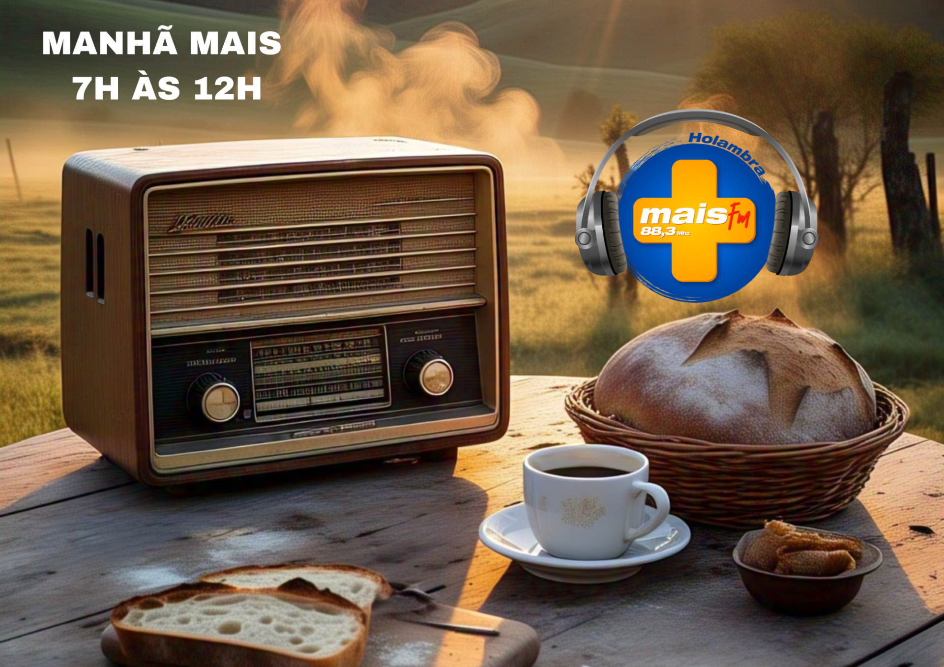MANHÃ MAIS - HOLAMBRA